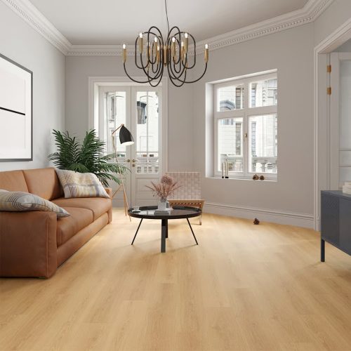 Piso Vinílico SPC Click Roble Odessa 5mm con manta