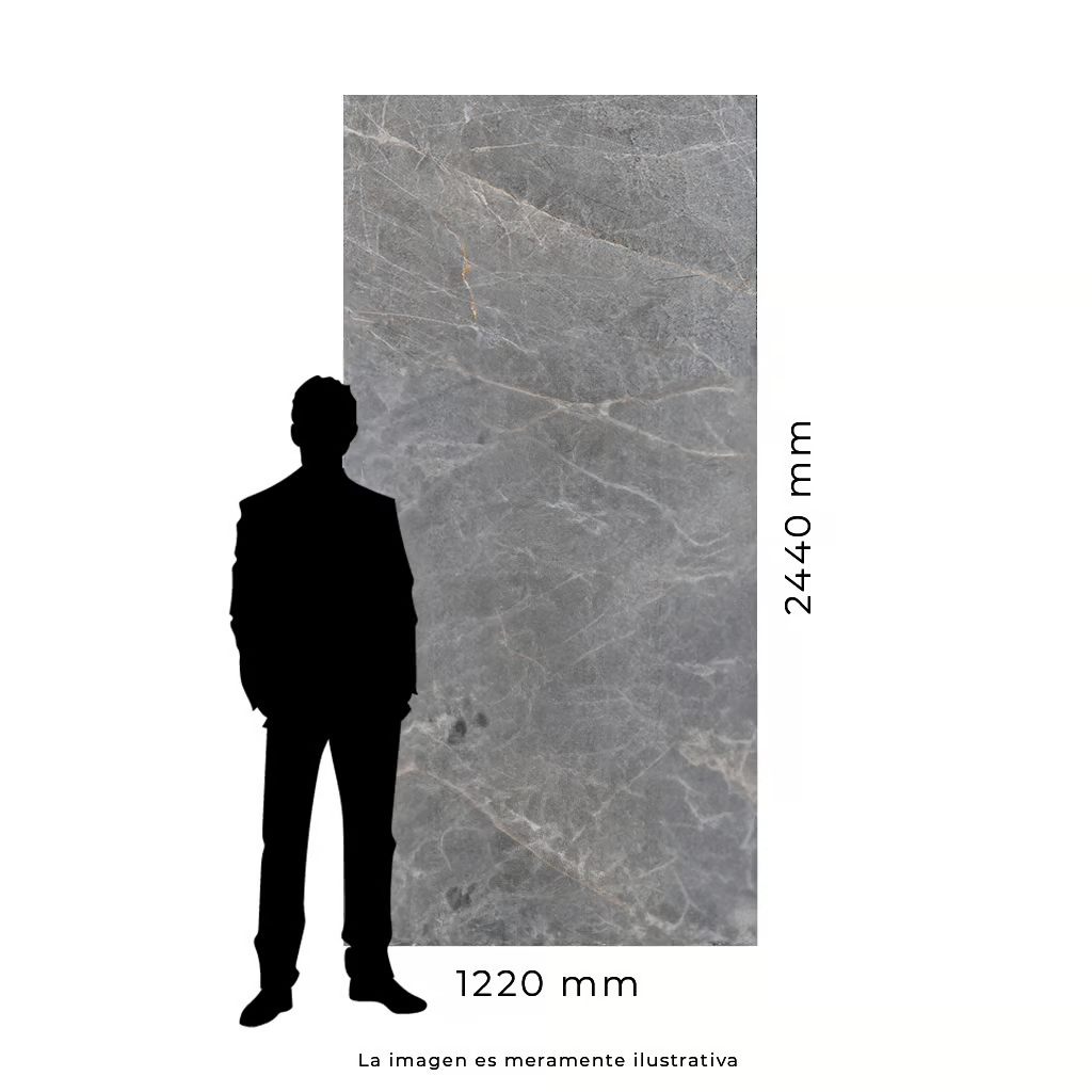 Placas UV Porfido Gris simil piedra - Imagen 5