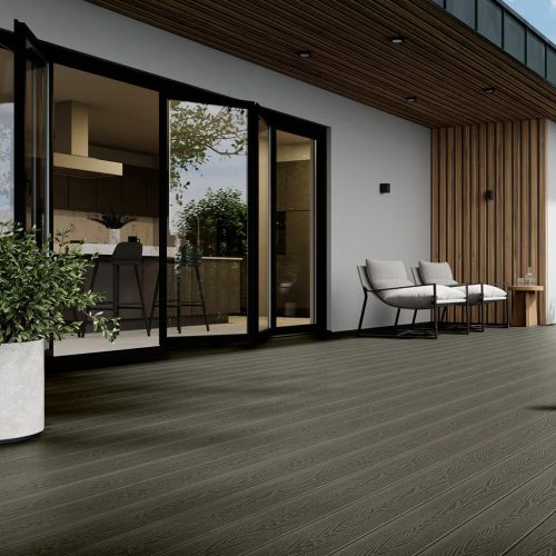 Deck Wpc Composite Smoke Grey