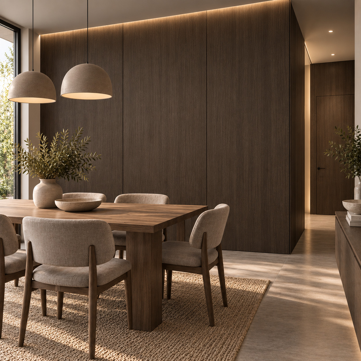 Flat Panel Wood Noce